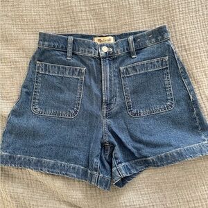 Madewell High-Rise Sailor Short